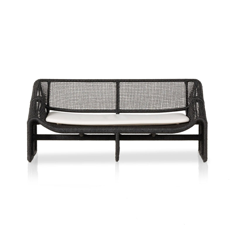 Selma Outdoor Sofa - Faux Black Hyacinth