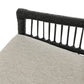 Montecito Outdoor Chair - Faux Black Hyacinth
