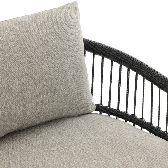 Montecito Outdoor Chair - Faux Black Hyacinth