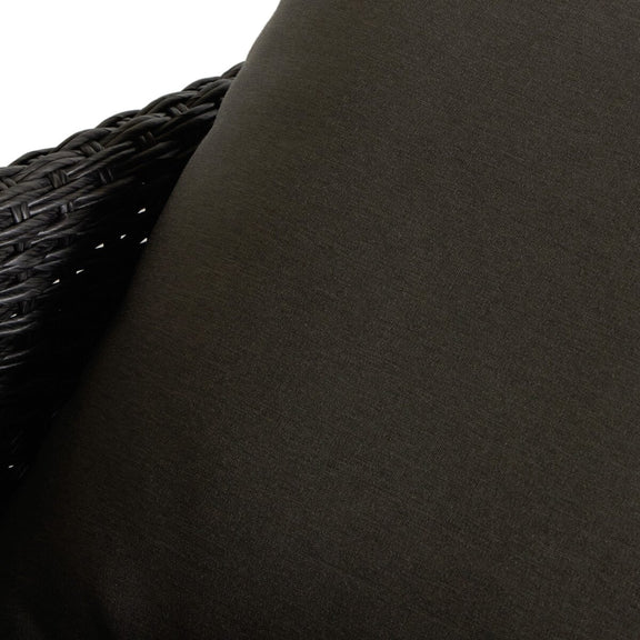 Geneva Outdoor Swivel Chair - Vintage Coal
