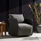 Geneva Outdoor Swivel Chair - Vintage Coal