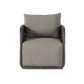 Geneva Outdoor Swivel Chair - Vintage Coal