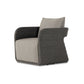 Geneva Outdoor Swivel Chair - Vintage Coal