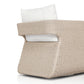 Geneva Outdoor Swivel Chair - Vintage White