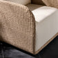 Geneva Outdoor Swivel Chair - Vintage White