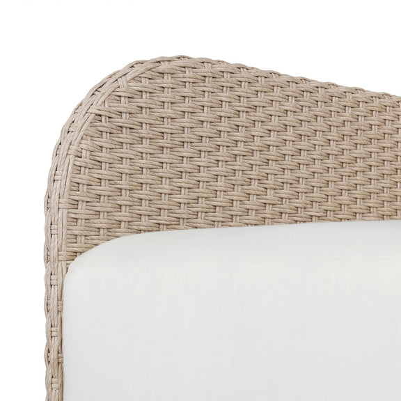 Geneva Outdoor Swivel Chair - Vintage White