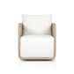 Geneva Outdoor Swivel Chair - Vintage White