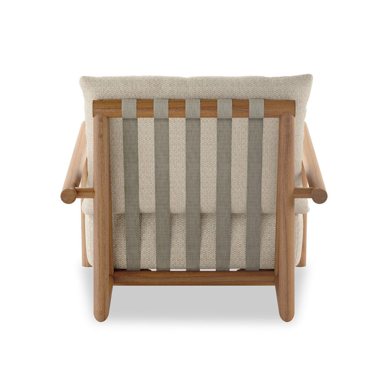 Cardiff Outdoor Chair - Natural Teak-fsc