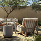 Cardiff Outdoor Chair - Natural Teak-fsc