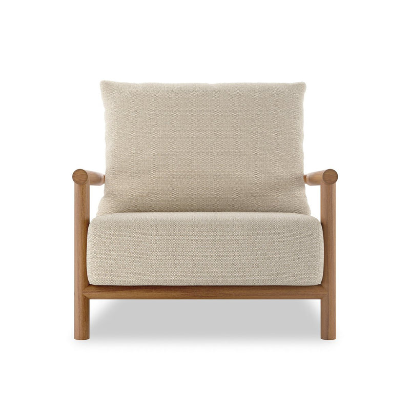 Cardiff Outdoor Chair - Natural Teak-fsc