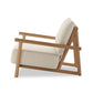 Cardiff Outdoor Chair - Natural Teak-fsc