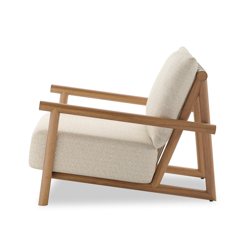 Cardiff Outdoor Chair - Natural Teak-fsc