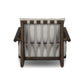 Cardiff Outdoor Chair - Stained Saddle Brown-fsc