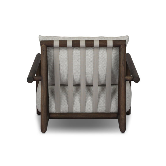 Cardiff Outdoor Chair - Stained Saddle Brown-fsc