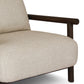 Cardiff Outdoor Chair - Stained Saddle Brown-fsc