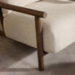 Cardiff Outdoor Chair - Stained Saddle Brown-fsc