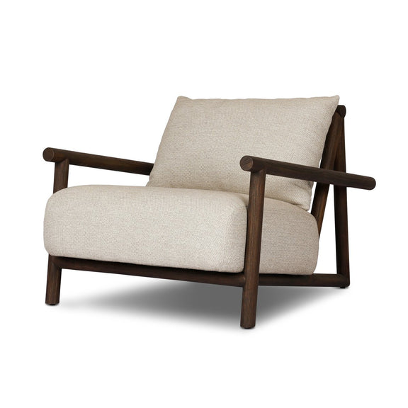 Cardiff Outdoor Chair - Stained Saddle Brown-fsc