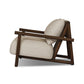 Cardiff Outdoor Chair - Stained Saddle Brown-fsc