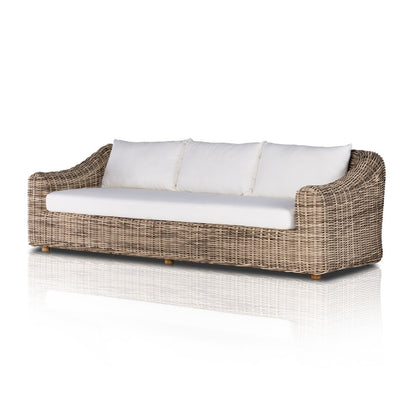 Messina Outdoor Sofa - Chunky Sand Woven