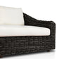 Messina Outdoor Sofa - Chunky Charcoal Woven