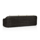 Messina Outdoor Sofa - Chunky Charcoal Woven