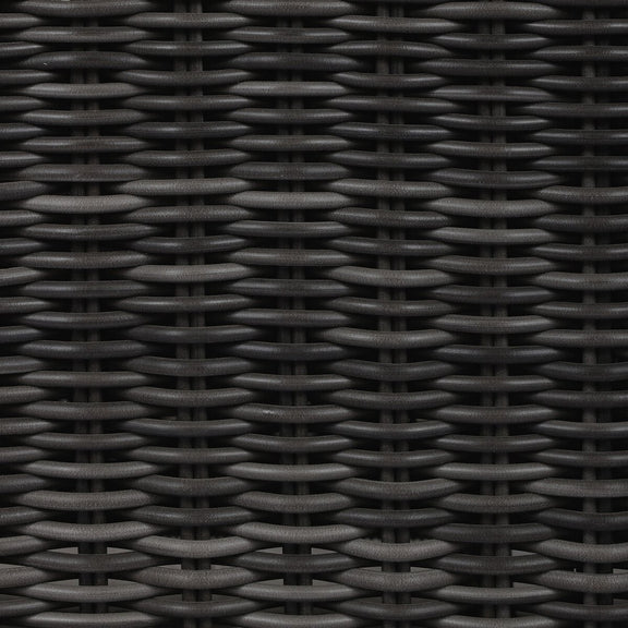 Messina Outdoor Dining Chair - Chunky Charcoal Woven