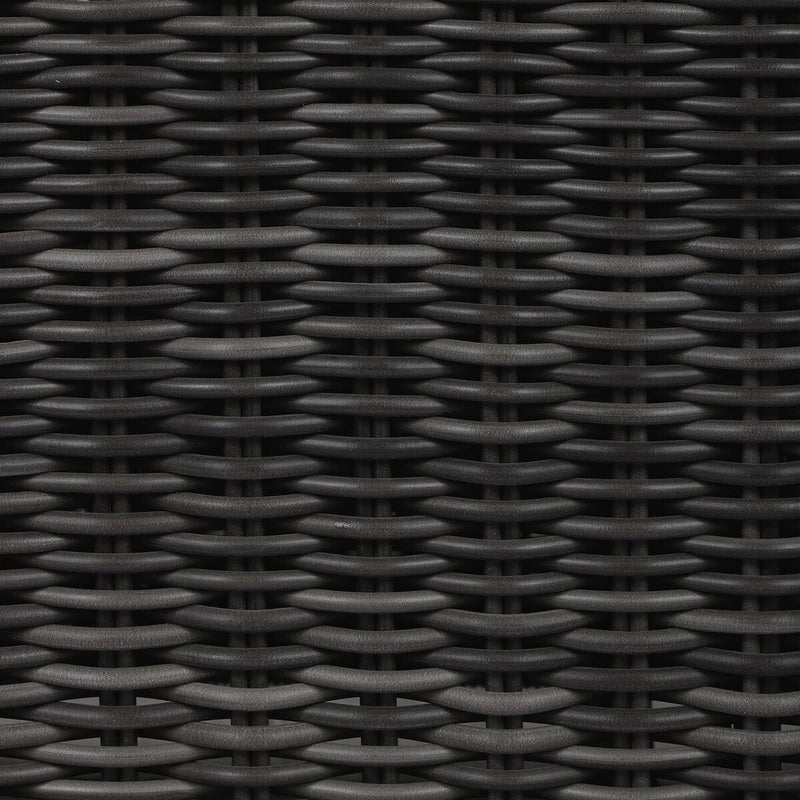 Messina Outdoor Dining Chair - Chunky Charcoal Woven