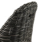 Messina Outdoor Dining Chair - Chunky Charcoal Woven