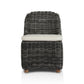 Messina Outdoor Dining Chair - Chunky Charcoal Woven