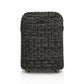 Messina Outdoor Dining Armchair - Chunky Charcoal Woven