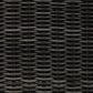 Messina Outdoor Dining Armchair - Chunky Charcoal Woven