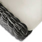 Messina Outdoor Dining Armchair - Chunky Charcoal Woven