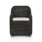 Messina Outdoor Dining Armchair - Chunky Charcoal Woven