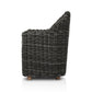 Messina Outdoor Dining Armchair - Chunky Charcoal Woven
