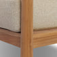 Irvine Outdoor Chair - Hayes Cream
