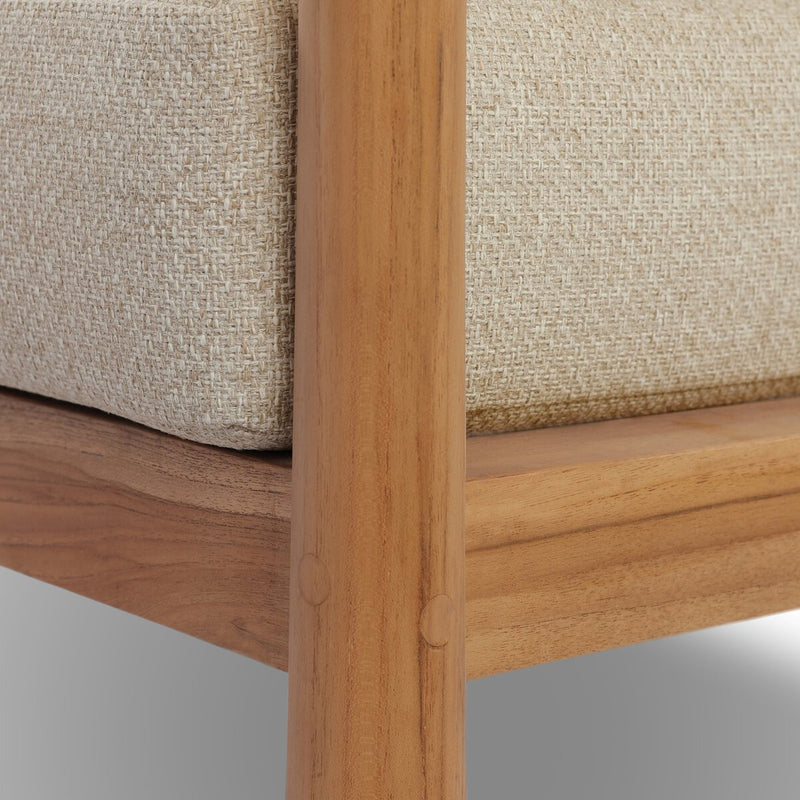 Irvine Outdoor Chair - Hayes Cream