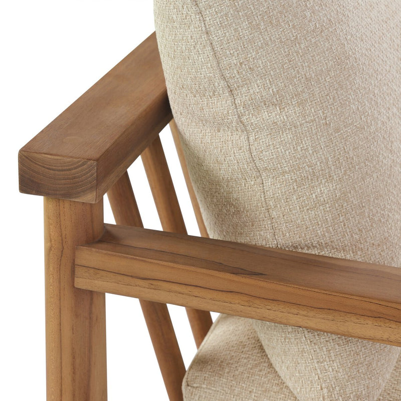 Irvine Outdoor Chair - Hayes Cream