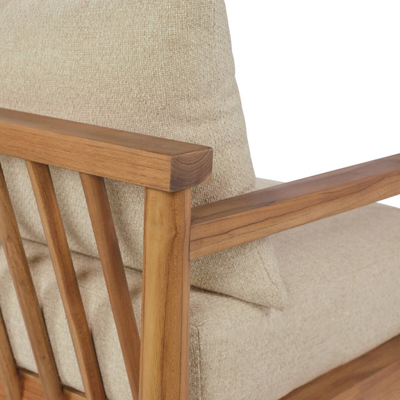 Irvine Outdoor Chair - Hayes Cream