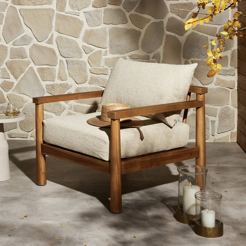 Irvine Outdoor Chair - Hayes Cream
