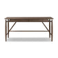 Markia Desk - Aged Oak Veneer