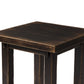 Rinda End Table - Distressed Walnut