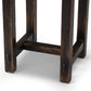 Rinda End Table - Distressed Walnut