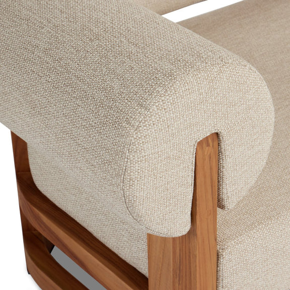 Malta Outdoor Chaise - Faye Sand