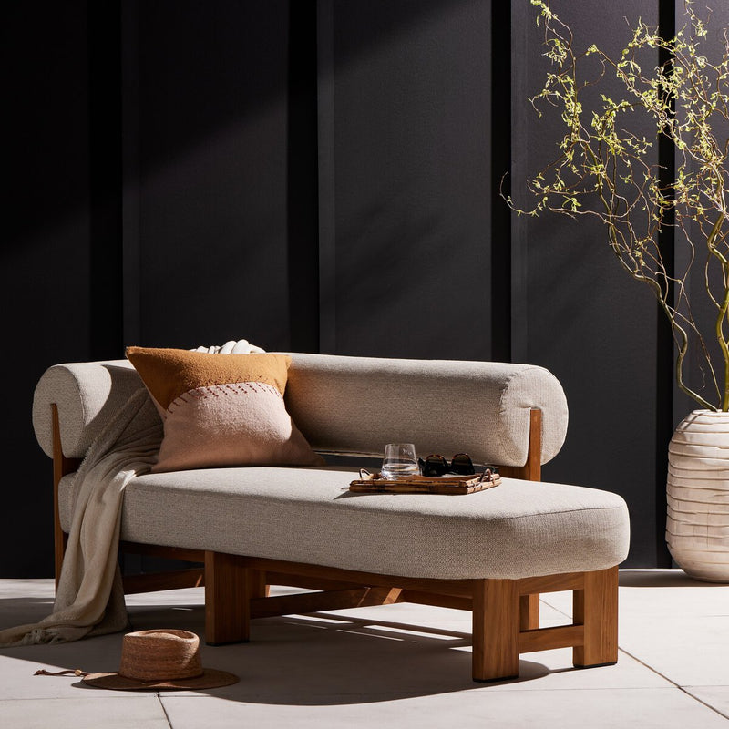 Malta Outdoor Chaise - Faye Sand