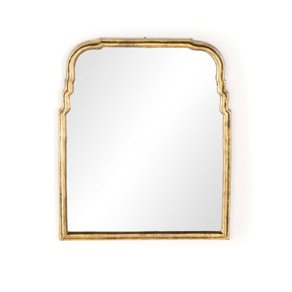 Loire Mirror - Antiqued Gold Leaf