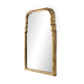 Loire Mirror - Antiqued Gold Leaf