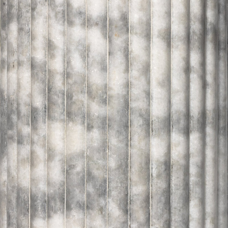 Oranda End Table - Polished White Marble