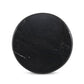 Oranda End Table - Black Scalloped Marble