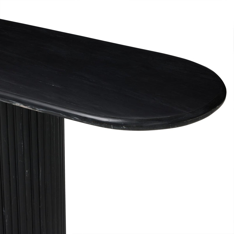 Oranda Console Table - Black Marble