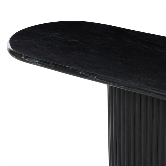 Oranda Console Table - Black Marble